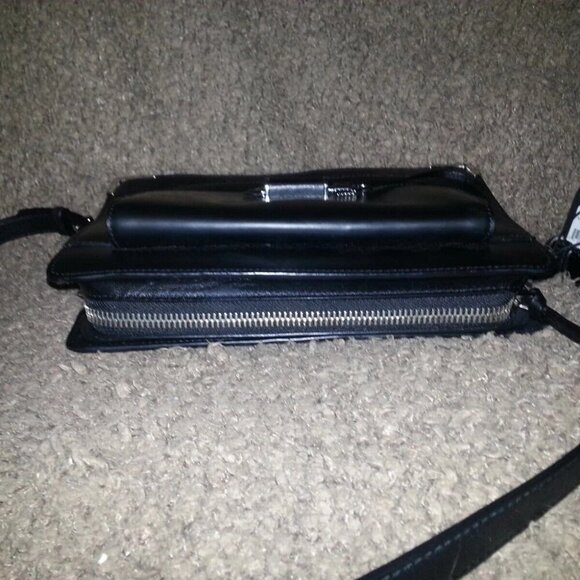 MACKAGE-LAINE-Medium-Smooth Black Leather Arrow Bag-Sold Out Everywhere-NWT - Picture 10 of 10